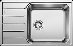 BLANCO LEMIS XL 6 S-IF COMPACT (78X50) 525111 - ΝΕΡΟΧΥΤΗΣ INOX ΛΕΙΟΣ ΕΝΘΕΤΟΣ ΑΝΤΙΣΤΡΕΦΟΜΕΝΟΣ
