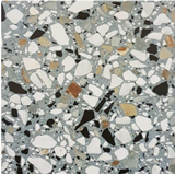 FRA.AZZURO 20Χ20 MAT ΓΡΑΝΙΤΟΠΛΑΚΑΚΙ ΓΚΡΙ-ΓΛΑΛΑΖΙΟΥ ΜΩΣΑΙΚΟΥ MADE IN ITALY