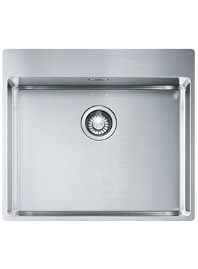 FRANKE BOX BXX 210-54TL (57Χ51cm) - ΝΕΡΟΧΥΤΗΣ INOX ΛΕΙΟΣ ΕΝΘΕΤΟΣ / FILOTOP