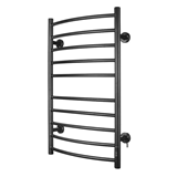 BRINSK BLACK 53X86 cm - ΗΛΕΚΤΡΙΚΟ ΘΕΡΜΑΝΤΙΚΟ ΣΩΜΑ ΜΠΑΝΙΟΥ ΜΑΥΡΟ 11000 CAL