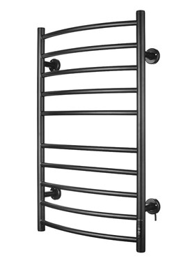 BRINSK BLACK 53X86 cm - ΗΛΕΚΤΡΙΚΟ ΘΕΡΜΑΝΤΙΚΟ ΣΩΜΑ ΜΠΑΝΙΟΥ ΜΑΥΡΟ 11000 CAL