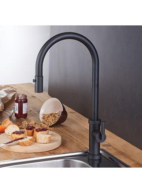 ARMANDO VICARIO URBAN 400702-400 - ΜΠΑΤΑΡΙΑ ΚΟΥΖΙΝΑΣ ΜΕ ΝΤΟΥΣ BLACK MAT