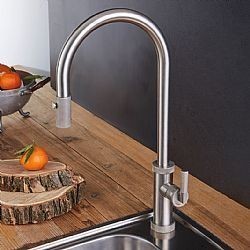 ARMANDO VICARIO URBAN 400702-110 - ΜΠΑΤΑΡΙΑ ΚΟΥΖΙΝΑΣ ΜΕ ΝΤΟΥΣ INOX FINISH