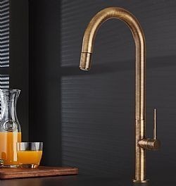 ARMANDO VICARIO TOZO 48780-221 - ΜΠΑΤΑΡΙΑ ΚΟΥΖΙΝΑΣ ΜΕ ΝΤΟΥΣ ANTIQUE BRASS (BRONZE)