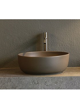 SCARABEO GLAM 1807-510 SAND/ΜΠΕΖ ΜΑΤ - ΝΙΠΤΗΡΑΣ ΠΟΡΣΕΛΑΝΗΣ Φ39cm ΕΠΙΤΡΑΠΕΖΙΟΣ