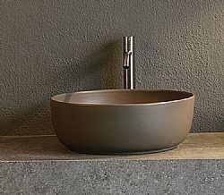 SCARABEO GLAM 1808-510 SAND/ΜΠΕΖ ΜΑΤ - ΝΙΠΤΗΡΑΣ ΠΟΡΣΕΛΑΝΗΣ Φ33cm ΕΠΙΤΡΑΠΕΖΙΟΣ