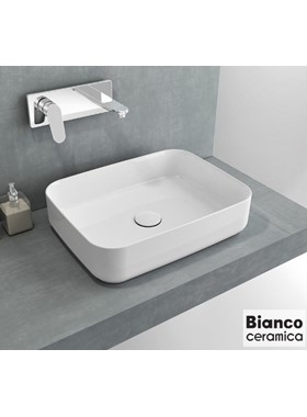 BIANCO CERAMICA PUNTO 34050 - ΝΙΠΤΗΡΑΣ ΠΟΡΣΕΛΑΝΗΣ 50Χ36cm ΕΠΙΤΡΑΠΕΖΙΟΣ