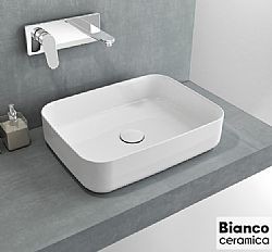 BIANCO CERAMICA PUNTO 34050 - ΝΙΠΤΗΡΑΣ ΠΟΡΣΕΛΑΝΗΣ 50Χ36cm ΕΠΙΤΡΑΠΕΖΙΟΣ