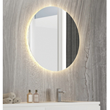 ΚΑΘΡΕΠΤΗΣ LUMINOR IDOL Φ80cm ΜΕ ΦΩΤΙΣΜΟ ΠΙΣΩ