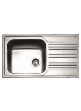 FORTINOX VALLEY 25185-112 (86x50) - ΝΕΡΟΧΥΤΗΣ INOX ΣΑΓΡΕ ΕΝΘΕΤΟΣ