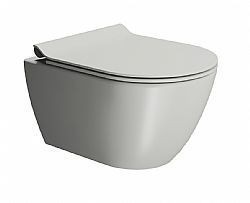 GSI PURA COLOR SWIRL 881600SC-450 CENERE MATT - ΛΕΚΑΝΗ ΚΡΕΜΑΣΤΗ (50cm) ME ΚΑΘΙΣΜΑ SLIM SOFT CLOSE ΓΚΡΙ ΑΝΟΙΧΤΟ ΜΑΤ