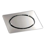 ΣΧΑΡΑΚΙ ΔΑΠΕΔΟΥ ΑΝΟΞΕΙΔΩΤΟ 15Χ15cm ΤΕΤΡΑΓΩΝΟ ΧΡΩΜΕ ΜΕ ΚΑΛΥΜΜΑ