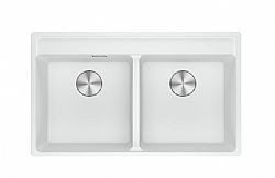 FRANKE MARIS BOWL MRG 620-40-40 TL (86x51cm) POLAR WHITE - ΝΕΡΟΧΥΤΗΣ ΓΡΑΝΙΤΕΝΙΟΣ