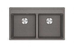 FRANKE MARIS BOWL MRG 620-40-40 TL (86x51cm) STONE GREY - ΝΕΡΟΧΥΤΗΣ ΓΡΑΝΙΤΕΝΙΟΣ