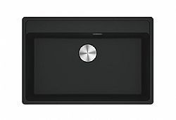 FRANKE MARIS BOWL MRG 610-72 TL (76x51cm) BLACK MATT - ΝΕΡΟΧΥΤΗΣ ΓΡΑΝΙΤΕΝΙΟΣ 3149000280