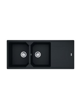 FRANKE URBAN UBG 621 (116x50cm) BLACK MATT - ΝΕΡΟΧΥΤΗΣ ΓΡΑΝΙΤΕΝΙΟΣ