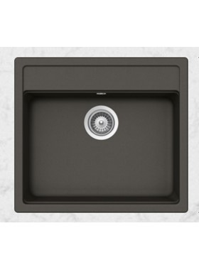 SCHOCK CRISTALITE MANHATTAN 30060-1421 (57x51cm) ASPHALT - ΝΕΡΟΧΥΤΗΣ ΓΡΑΝΙΤΕΝΙΟΣ ΕΝΘΕΤΟΣ