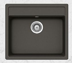 SCHOCK CRISTALITE MANHATTAN 30060-1421 (57x51cm) ASPHALT - ΝΕΡΟΧΥΤΗΣ ΓΡΑΝΙΤΕΝΙΟΣ ΕΝΘΕΤΟΣ