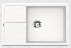 SCHOCK CRISTALITE MANHATTAN 30180-1301 (78x50cm) SUPERWHITE - ΝΕΡΟΧΥΤΗΣ ΓΡΑΝΙΤΕΝΙΟΣ ΕΝΘΕΤΟΣ