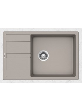 SCHOCK CRISTALITE MANHATTAN 30180-1451 (78x50cm) CONCRETE BETON - ΝΕΡΟΧΥΤΗΣ ΓΡΑΝΙΤΕΝΙΟΣ ΕΝΘΕΤΟΣ