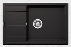 SCHOCK CRISTALITE MANHATTAN 30180-1401 (78x50cm) NERO - ΝΕΡΟΧΥΤΗΣ ΓΡΑΝΙΤΕΝΙΟΣ ΕΝΘΕΤΟΣ