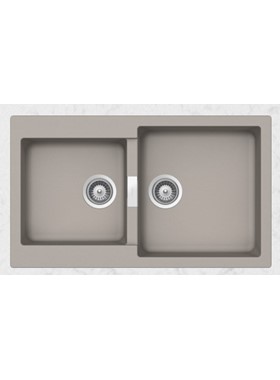 SCHOCK CRISTALITE MANHATTAN 30290-1451 (86x50cm) CONCRETE BETON - ΝΕΡΟΧΥΤΗΣ ΓΡΑΝΙΤΕΝΙΟΣ ΕΝΘΕΤΟΣ