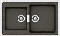 SCHOCK CRISTALITE MANHATTAN 30290-1421 (86x50cm) ASPHALT - ΝΕΡΟΧΥΤΗΣ ΓΡΑΝΙΤΕΝΙΟΣ ΕΝΘΕΤΟΣ