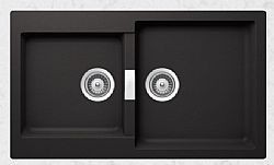 SCHOCK CRISTALITE MANHATTAN 30290-1401 (86x50cm) NERO - ΝΕΡΟΧΥΤΗΣ ΓΡΑΝΙΤΕΝΙΟΣ ΕΝΘΕΤΟΣ