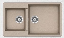 SCHOCK CRISTALITE ELEMENT 31290-1501 (86x50cm) SABBIA - ΝΕΡΟΧΥΤΗΣ ΓΡΑΝΙΤΕΝΙΟΣ ΕΝΘΕΤΟΣ