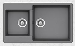 SCHOCK CRISTALITE ELEMENT 31290-1441 (86x50cm) CROMA - ΝΕΡΟΧΥΤΗΣ ΓΡΑΝΙΤΕΝΙΟΣ ΕΝΘΕΤΟΣ