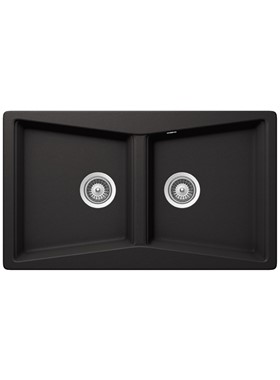 SCHOCK CRISTALITE CITY 32290 (86x50cm) NERO - ΝΕΡΟΧΥΤΗΣ ΓΡΑΝΙΤΕΝΙΟΣ ΕΝΘΕΤΟΣ