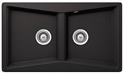 SCHOCK CRISTALITE CITY 32290 (86x50cm) NERO - ΝΕΡΟΧΥΤΗΣ ΓΡΑΝΙΤΕΝΙΟΣ ΕΝΘΕΤΟΣ