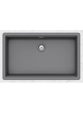 SCHOCK CRISTALITE MANHATTAN 30080U-1441 (75x45,6cm) CROMA - ΝΕΡΟΧΥΤΗΣ ΓΡΑΝΙΤΕΝΙΟΣ ΥΠΟΚΑΘΗΜΕΝΟΣ 