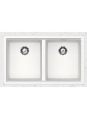 SCHOCK CRISTALITE MANHATTAN 30290U (75x45,6cm) SUPERWHITE - ΝΕΡΟΧΥΤΗΣ ΓΡΑΝΙΤΕΝΙΟΣ ΥΠΟΚΑΘΗΜΕΝΟΣ 