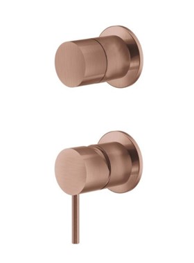 LA TORRE ELLE316 35314-811 - ΜΙΚΤΗΣ ΕΝΤΟΙΧΙΣΜΟΥ 2 ΕΞΟΔΩΝ, 2 ΟΠΩΝ ROSE GOLD BRUSHED PVD