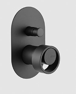 ARMANDO VICARIO HALO 515050D-400 - ΜΙΚΤΗΣ ΕΝΤΟΙΧΙΣΜΟΥ 2 ΕΞΟΔΩΝ ΜΑΥΡΟ ΜΑΤ