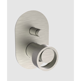 ARMANDO VICARIO HALO 515050D-110 - ΜΙΚΤΗΣ ΕΝΤΟΙΧΙΣΜΟΥ 2 ΕΞΟΔΩΝ INOX FINISH