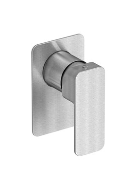 EURORAMA QUADRA 144055SL-110 - ΜΙΚΤΗΣ ΕΝΤΟΙΧΙΣΜΟΥ 1 ΕΞΟΔΟΥ ΝΕΡΟΥ INOX FINISH