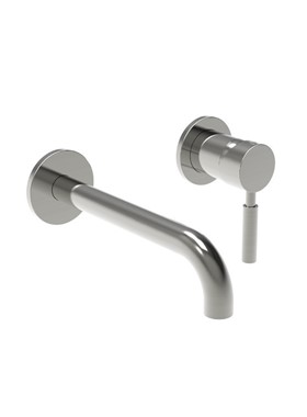 LA TORRE NEW TECH 12208-110 - ΜΠΑΤΑΡΙΑ ΝΙΠΤΗΡΟΣ ΕΝΤΟΙΧΙΣΜΕΝΗ 2 ΟΠΩΝ INOX FINISH