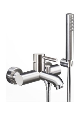 LA TORRE NEW TECH 12019-110 - ΜΠΑΤΑΡΙΑ ΛΟΥΤΡΟΥ INOX FINISH