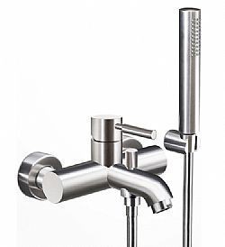 LA TORRE NEW TECH 12019-110 - ΜΠΑΤΑΡΙΑ ΛΟΥΤΡΟΥ INOX FINISH