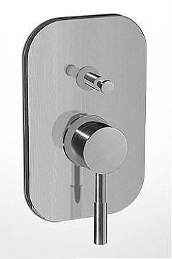 LA TORRE NEW TECH 12050R-110- ΜΙΚΤΗΣ ΕΝΤΟΙΧΙΣΜΟΥ 2 ΕΞΟΔΩΝ ΝΕΡΟΥ ΜΕ ΕΚΤΡΟΠΕΑ INOX FINISH