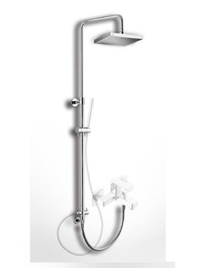 EURORAMA 51400S-110 - ΣΤΗΛΗ ΝΤΟΥΣ (ΥΨΟΣ 83-144CM) ΓΙΑ ΣΥΝΔΕΣΗ ΜΕ ΜΠΑΤΑΡΙΑ ΛΟΥΤΡΟΥ,INOX FINISH