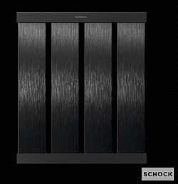 SCHOCK ΣΧΑΡΑ ΑΠΟΣΤΡΑΓΓΙΣΗΣ GUNMETAL 629726-411 33,6x39,2x1,2cm