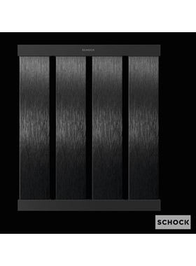 SCHOCK ΣΧΑΡΑ ΑΠΟΣΤΡΑΓΓΙΣΗΣ GUNMETAL 629725-411 33,6x48x1,2cm