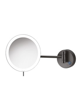 SANCO M116-MR LED-705 ΕΠΙΤΟΙΧΙΟΣ ΚΑΘΡΕΠΤΗΣ ΜΕΓΕΘΥΝΤΙΚΟΣ ΜΕ LED ΜΑΥΡΟ ΜΑΤ