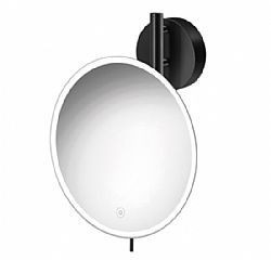 SANCO M116-MR LED-764 ΕΠΙΤΟΙΧΙΟΣ ΚΑΘΡΕΠΤΗΣ ΜΕΓΕΘΥΝΤΙΚΟΣ ΜΕ LED ΜΑΥΡΟ ΜΑΤ