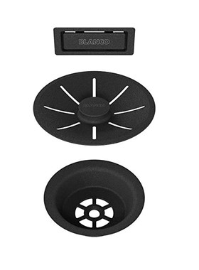 BLANCO 239975 KIT BLACK - SET ΜΑΥΡΩΝ ΑΞΕΣΟΥΑΡ ΓΙΑ ΝΕΡΟΧΥΤΗ ΜΙΑΣ ΓΟΥΡΝΑΣ