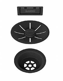 BLANCO 239975 KIT BLACK - SET ΜΑΥΡΩΝ ΑΞΕΣΟΥΑΡ ΓΙΑ ΝΕΡΟΧΥΤΗ ΜΙΑΣ ΓΟΥΡΝΑΣ