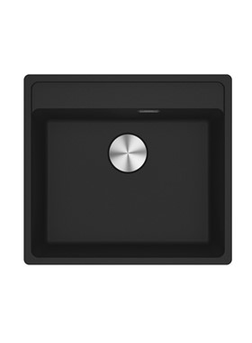 FRANKE MARIS BOWL MRG 610-52 TL (56x51cm) BLACK MATT - ΝΕΡΟΧΥΤΗΣ ΓΡΑΝΙΤΕΝΙΟΣ